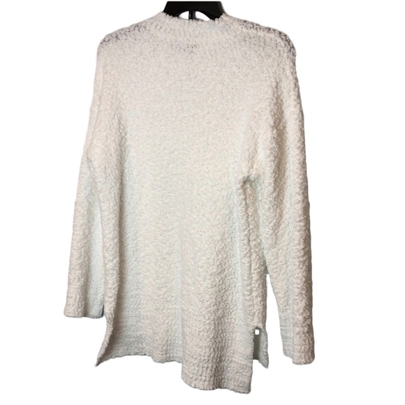 Merokeety White Popcorn Knot Sweater Tunic - Picture 2 of 7